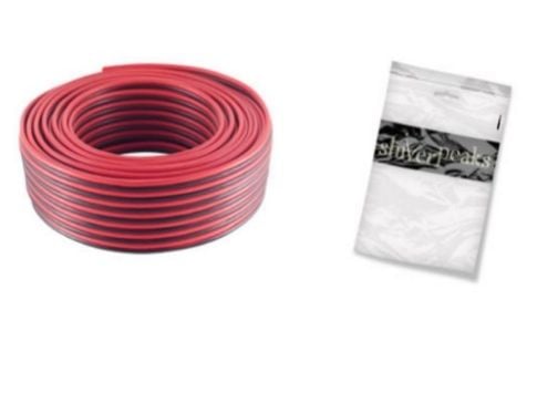 shiverpeaks Basic-S, Kobberkledd aluminium (CCA), 10 m, Sort, Rød