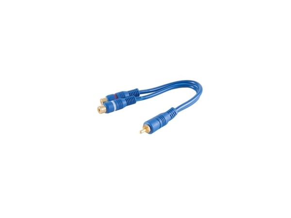 shiverpeaks BS40045, RCA, Hankjønn, 2 x RCA, Hunkjønn, 0,2 m, Blå