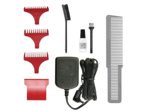 Wahl Profi Detailer LI, Rød, Sølv, Rektangel, 3,8 cm, Batteri, 100 min, Innebygd batteri