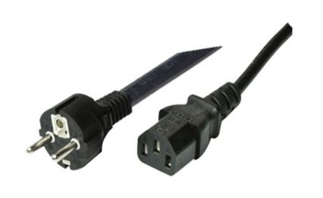 shiverpeaks Type F/C13 1.8m, 1,8 m, Virtapistoke tyyppi F, C13 liitin, 230 V