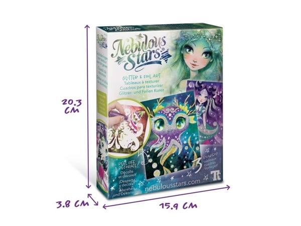 Nebulous Star Glitter &amp; Foil Art lahjapakkaus
