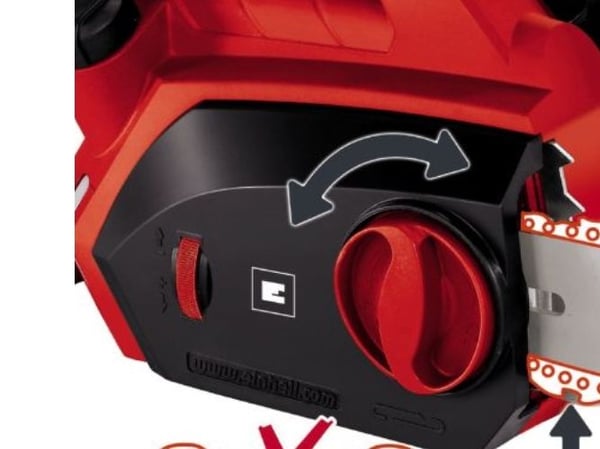 Einhell 4501720, 37,5 cm, 40,6 cm, 13,5 m/s, Sort, Rød, AC, 2000 W