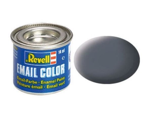 Revell Dust grey, mat RAL 7012 14 ml-tin, Grå, 1 stykker