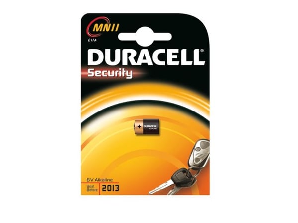 Duracell Security MN11 - Batteri E11A - alkaliskt