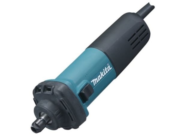 Makita GD0602, Svart, Blå, 26000 RPM, 6 mm, 2,5 m/s ², AC, 400 W
