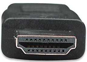 Manhattan 372510, 3 m, HDMI Type A (Standard), DVI-D, Hankjønn, Hankjønn, Rett