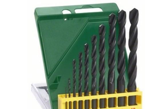 Bosch HSS-R - Boresett - for metall - 10 deler - for UniversalImpact 18V-60