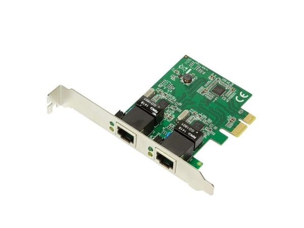 LogiLink PC0075, Intern, Koblet med ledninger (ikke trådløs), PCI Express, Ethernet, 1000 Mbit/s, Grønn