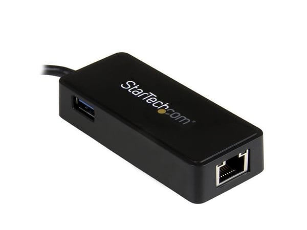StarTech.com USB-C Ethernet Gigabit -sovitin - Thunderbolt 3 -yhteensopiva - C-tyypin USB-verkkosovitin - USB C Ethernet -sovitin (US1GC301AU) - Ve...