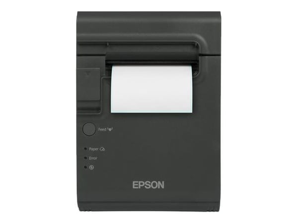 Epson TM L90 - Kvitteringsskriver - termolinje - Rull (8 cm) - 203 dpi - inntil 150 mm/sek - USB 2.0, seriell - kutter - mørk grå