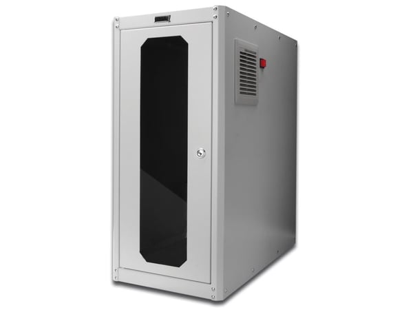Digitus DN-CC 9002, Itseseisova teline, Näppäinlukko, Harmaa