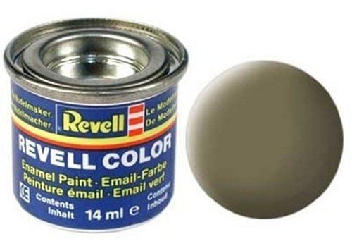 Revell Dark green, mat 14 ml-tin, Grön, 1 styck