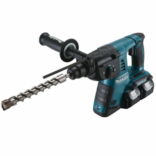 Makita DHR263Z - Pyörivä vasara - akkukäyttöinen - 3 toimintatilaa - SDS-plus - 2,5 Joule - ei akkua - 18 V
