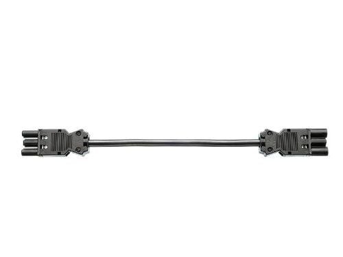 Bachmann - Jatkojohto virralle - GST18i3 (naaras) - GST18i3 (uros) - 2 m - musta