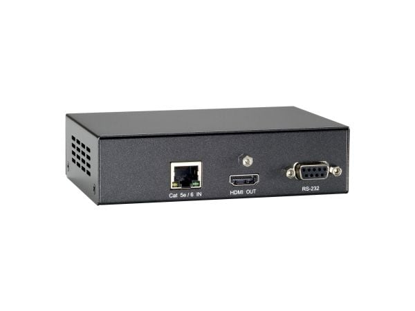 LevelOne HVE-9211PR HDMI over Cat.5 Receiver - Video/lyd/seriell-forlenger - mottaker - 10Mb LAN, HDMI, HDBaseT - over CAT 5 - opp til 100 m