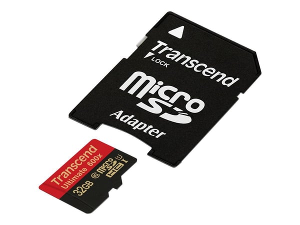 Transcend Ultimate series TS32GUSDHC10U1 - Flashminnekort - 32 GB - UHS Class 1 / Class10 - SDHC UHS-I