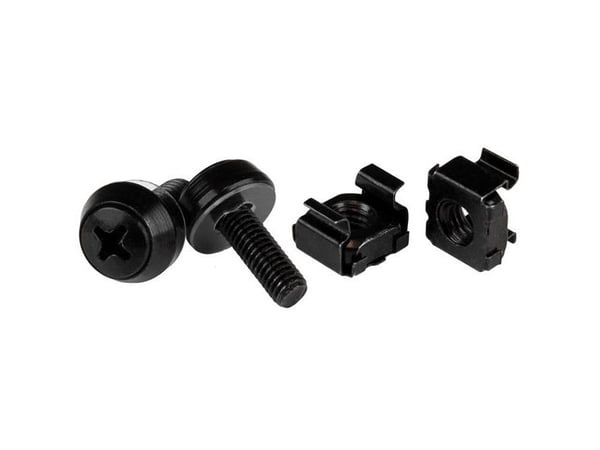 StarTech.com CABSCREWM52B, Ruuvi, Musta, 100 kpl, 894 g