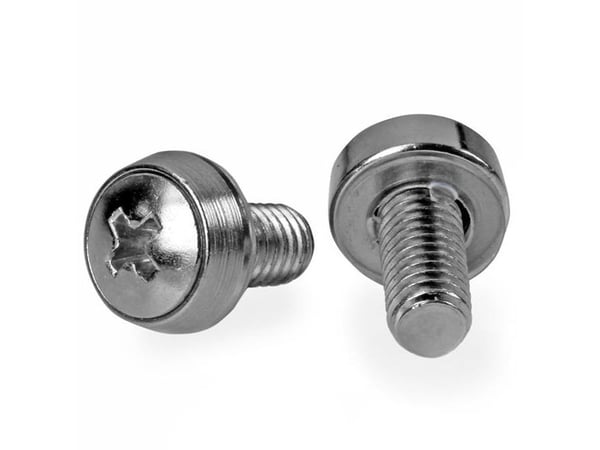 StarTech.com CABSCREWSM62, Ruuvi, Ruostumaton teräs, 100 kpl, 568 g
