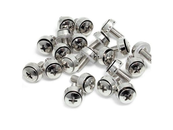 StarTech.com CABSCREWSM62, Ruuvi, Ruostumaton teräs, 100 kpl, 568 g