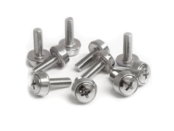 StarTech.com CABSCREWSM5, Ruuvi, Ruostumaton teräs, 100 kpl, 449 g