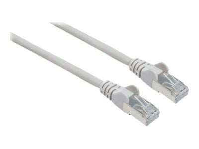 Intellinet Network Patch Cable, Cat6, 0.5m, Grey, Copper, S/FTP, LSOH / LSZH, PVC, RJ45, Gold Plated Contacts, Snagless, Booted, Lifetime Warranty,...