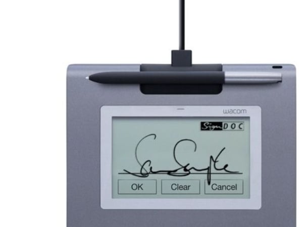 Wacom STU-430 - Signaturterminal m/ LCD display - 9.598 x 5.998 cm - elektromagnetisk - kablet - USB