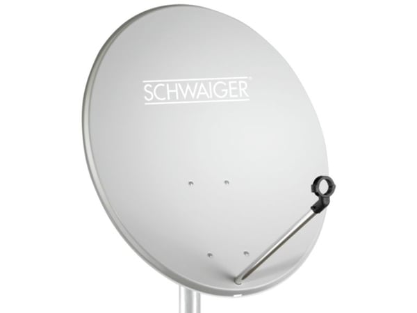 Schwaiger SPI440, 10,7 - 12,75 GHz, 32,6 dBi, Harmaa, Alumiini, Muovi, Terästä, 42 cm, 424 mm