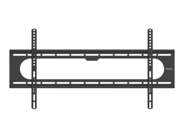 Hama FIX "Strong" - Brakett - for TV - stål - svart - skjermstørrelse: 37"-90" - veggmonterbar