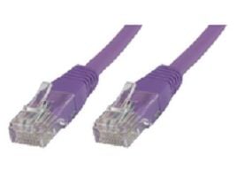 MicroConnect - Nettverkskabel - RJ-45 (hann) til RJ-45 (hann) - 1 m - UTP - CAT 6 - purpur