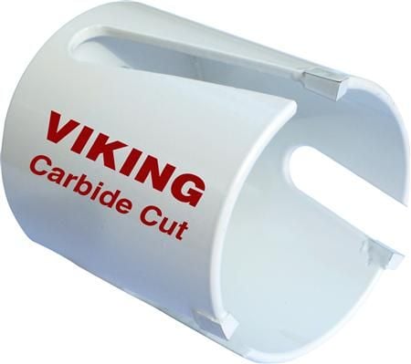 VIKING Carbide Cut Heavy-dutyhulsav HM 62mm.Skærer gips træ mursten mv.Skæredybde 63mm