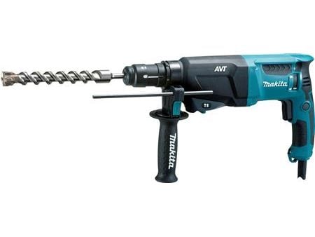 Makita HR2631FTJ - Borhammer - 800 W - 3 moduser - SDS-plus - 2,4 Joule