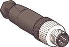 Liitin M12 4P suora uros