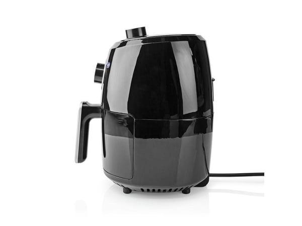 Nedis KAAF120FBK, Varmluftsfrityr, 2,4 l, 80 °C, 200 °C, 30 min, Single/enkelt