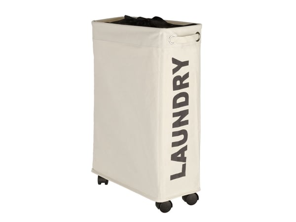 WENKO 3450113100, 43 l, Rektangulær, Polyester, Beige, Sort, 185 mm, 400 mm