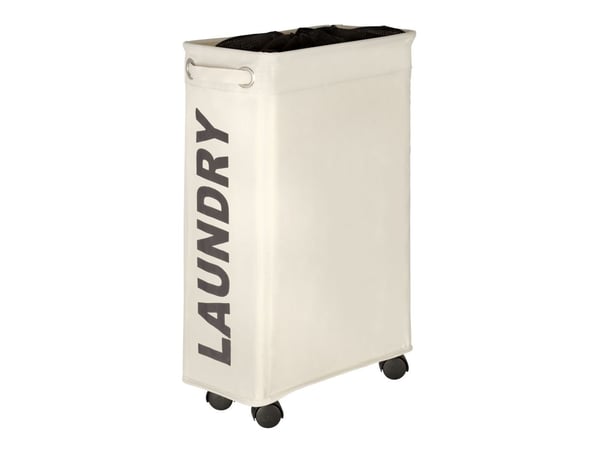 WENKO 3450113100, 43 l, Rektangulær, Polyester, Beige, Sort, 185 mm, 400 mm