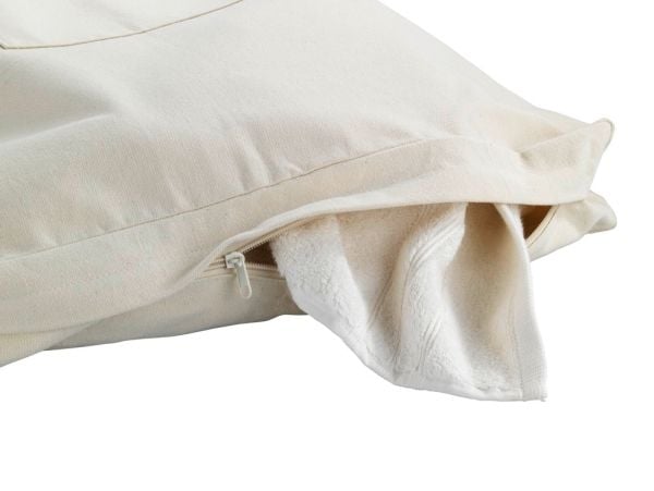 WENKO Canguro, 65 l, Bomull, Rustfritt stål, Beige, Sølv, Hengekrok, 520 mm, 100 mm