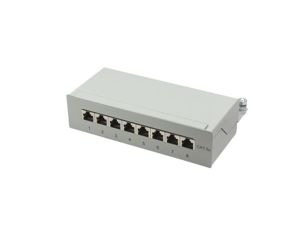 LogiLink NP0018, RJ-45, Cat6A, Grå, ISO/IEC 11801, TIA/EIA 568C.2, 800 g