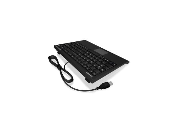 ICY BOX ACK-540U+, Mini, Ledningsført, USB, Membran, Lajittelu