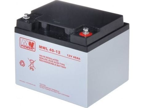 Mw Virta-akku 12V/40AH-MWL