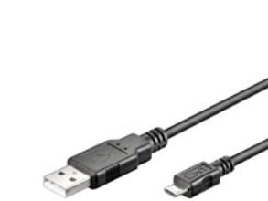 Goobay 93920, 3 m, Micro-USB B, USB A, USB 2.0, 0,48 Gbit/s, Sort Goobay 93920, 3 m, Micro-USB B, USB A, USB 2.0, 0,48 Gbit/s, Sort