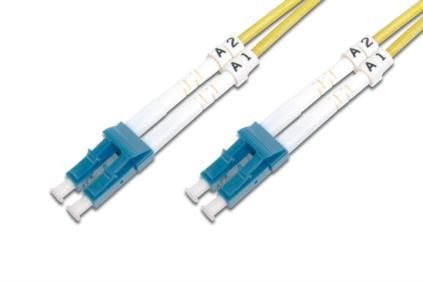 DIGITUS Professional - Koblingskabel - LC/PC-enkeltmodus (hann) til LC/APC-enkeltmodus (hann) - 2 m - 2 m - fiberoptisk - dupleks - 9 / 125 micron ...