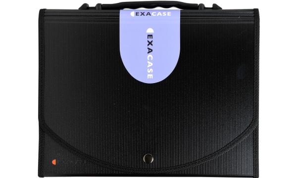 Harmonikamappe Exactive® A4 sort