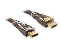 Delock - DisplayPort-kabel - DisplayPort (hann) til DisplayPort (hann) - 5 m - antrasitt