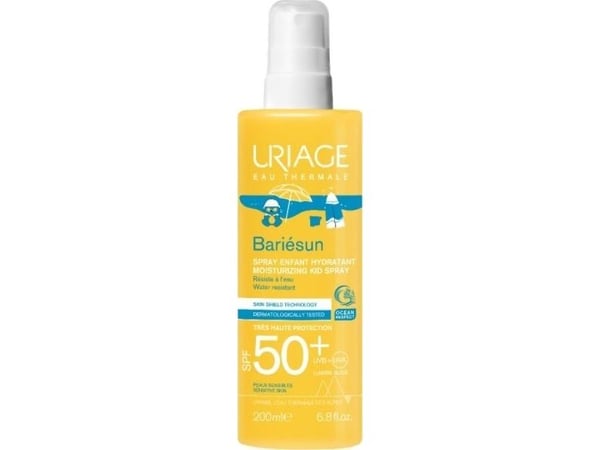 Uriage Uriage Bariesun, Lasten kosteussuihke SPF 50+, 200 ml - Pitkäikäinen!