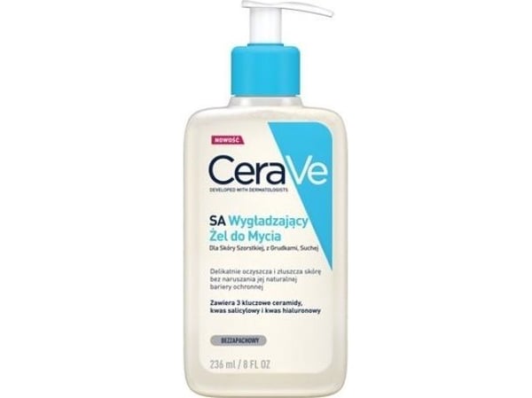 CeraVe Smoothing rensegel, 236 ml (7012225)