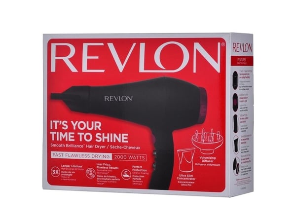 Revlon RVDR5251E, svart, rosa, CE, 2000 W, 213 mm, 92 mm, 270 mm