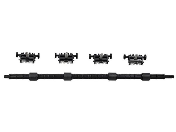 Samsung JC91-01070A, Roller, Svart