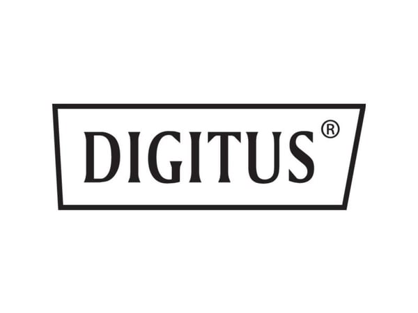 Digitus DN-19 07-U-S-SW, Veggmonterbar hylle, 7U, 60 kg, 12 kg, Sort