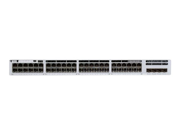 Cisco Catalyst 9300L - Network Essentials - switch - L3 - 48 x 10/100/1000 (PoE+) + 4 x 10 Gigabit SFP+ (opplenke) - rackmonterbar - PoE+ (505 W)