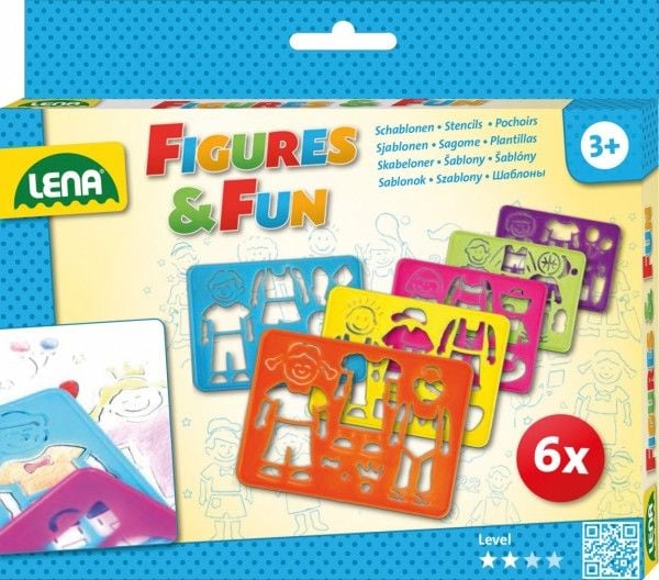 Lena SM65750, Children''s craft kit, 3 år, Flerfarget, 6 stykker
